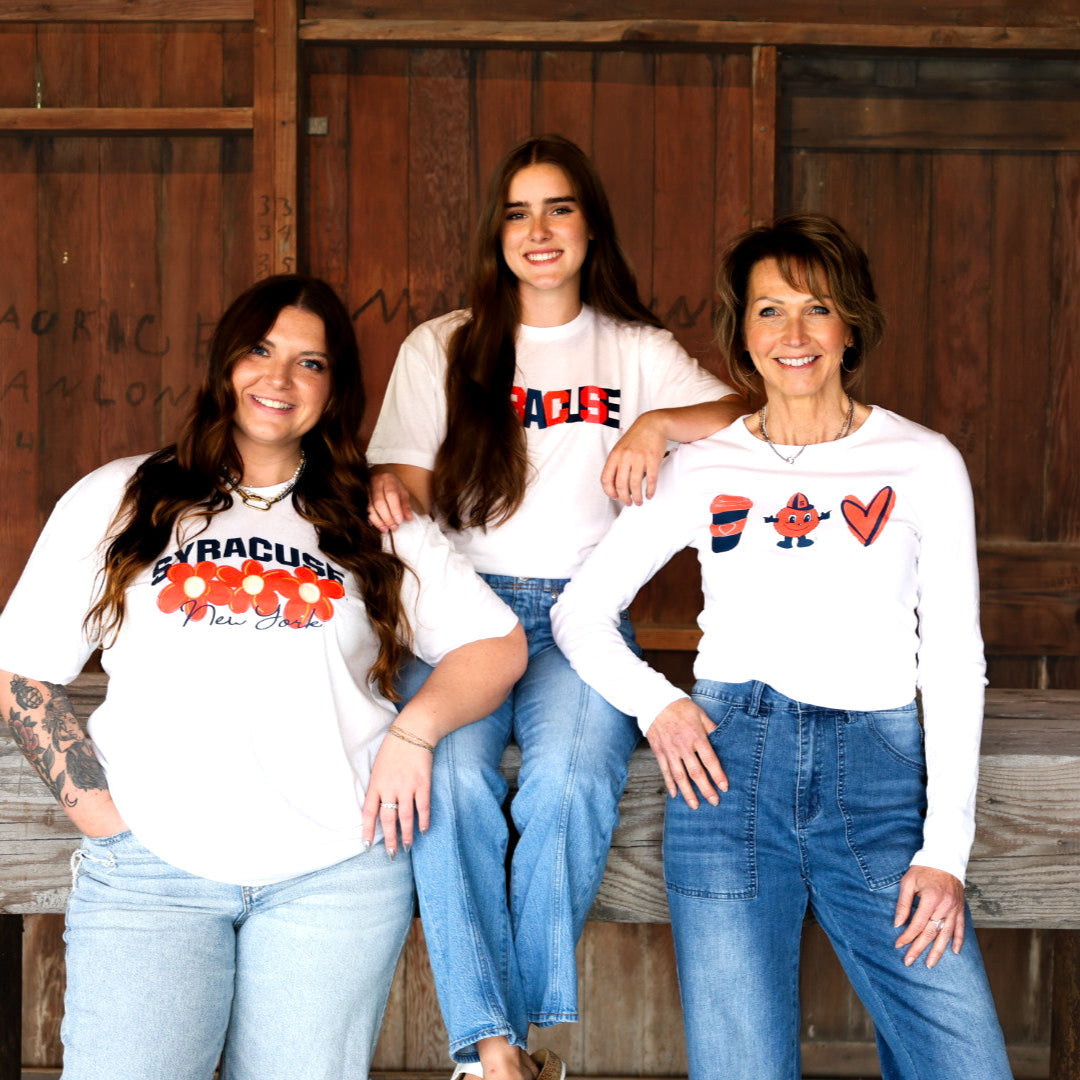 Coffee Otto Heart Long Sleeve Tee – Everyday Syracuse Spirit Shirt