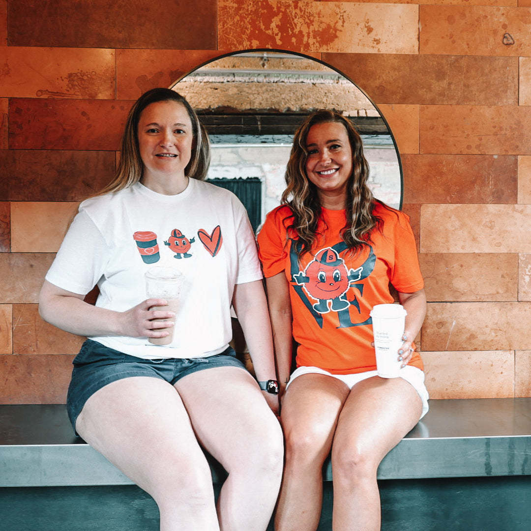 Otto LOVE Stacked Tee – Syracuse Mascot Game Day Shirt | Citrus Styles