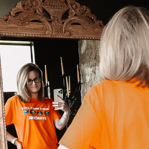 Bleed It Wear It Live It Tee – Bold Syracuse Game Day Shirt | Citrus Styles